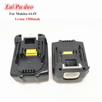 

2 pcs/lot Power Tool Battery For Makita 14.4V 1500mah BL1430 BTP130Z,BTW250Z,BUB142Z,BML184 DC18RA/DC18SC BL1415,194066-1