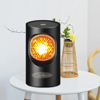 

300W 400W 220V Portable Electric Heating Stove Heater Desktop Warmer 4 Model Touch Sensor Button Winter Cold Hot Air Fast Warmer