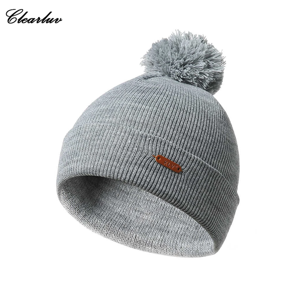 

Women's winter hat czapka zimowa pompom muts gorro knitted ponytail beanie Caps bonnet femme hiver Chapeus Hats Bonet Gorras