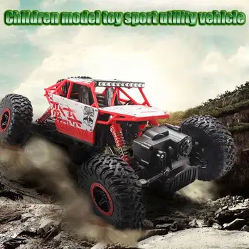 

RC Car 2.4G 4CH 4WD Rechargeable 2 Motor Drive Remote Control 1:18 Car Model Off-Road Racing Vehicle Toy Russian shipment