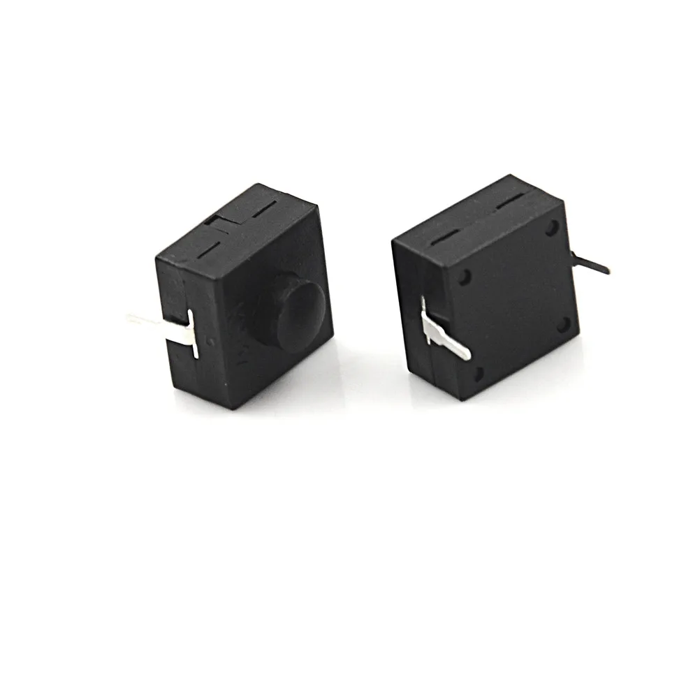 10 шт. Кнопка фонарика переключатель 1A 30V CB-1212-112D 2Pin ультра-тонкий Средний ног