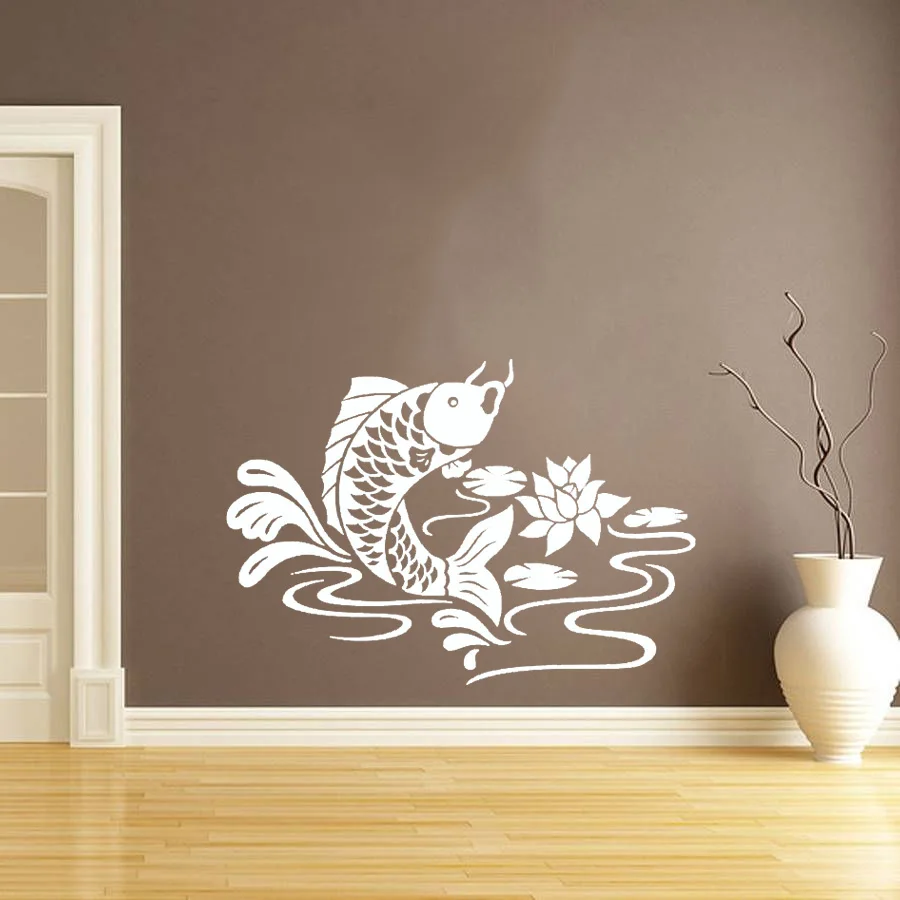 Wall Decal Koi Wall Sticker WallArt Sticker Decoration Cutting Dies