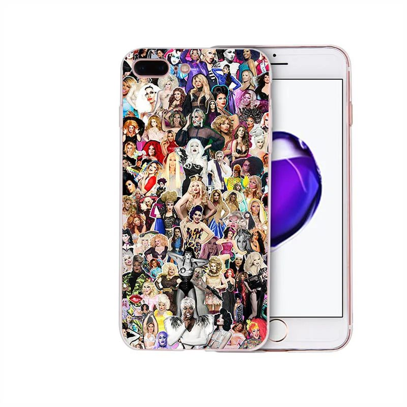 Чехлы RuPaul Drag queen, силиконовый мягкий чехол для телефона iPhone, чехлы на заднюю панель для iPhone X 10 XR XS MAX 5 5S SE 6 6 S Plus 7 8 Coque - Цвет: case 22