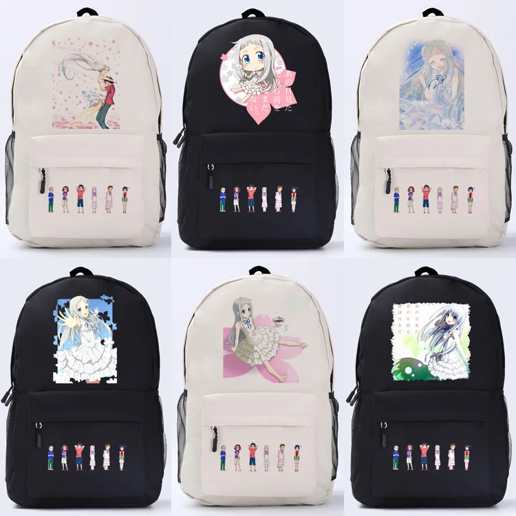 

Unisex ANOHANA Backpacks Preppy Student ANOHANA Casual Backpacks