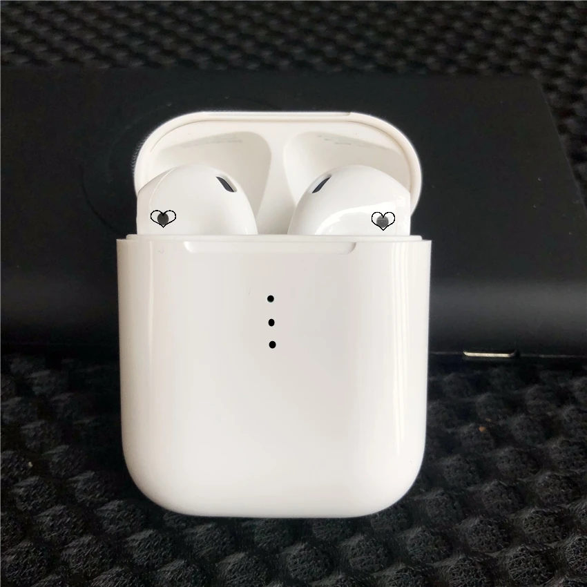 

New 1:1 size 2nd generat wireless earphone bluetooth headphone support wireless charging with W1 chip H1 chip PK i200 i500