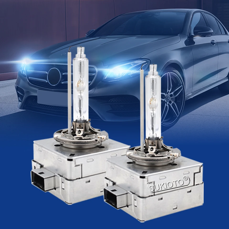 Оригинальные ксеноновые фары SUKIOTO 2 шт. D3S 42403 4300K D1S 85415 35 Вт Ксеноновые стандартные