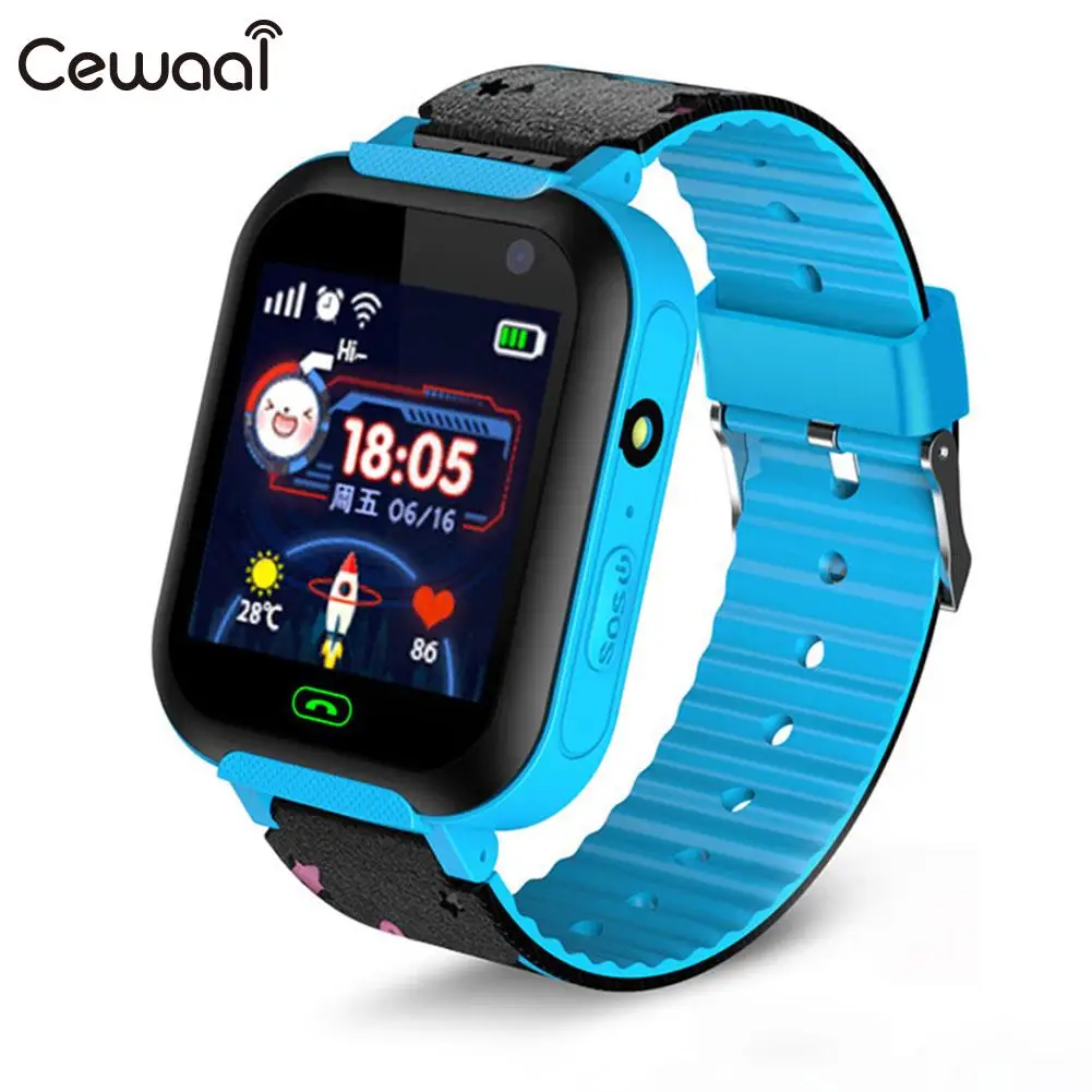 

Cewaal 2G Smart Watch 240*240 2G Network Micro SIM Card Video Calling Wristwatch Premium Fashion Children Smart Watch