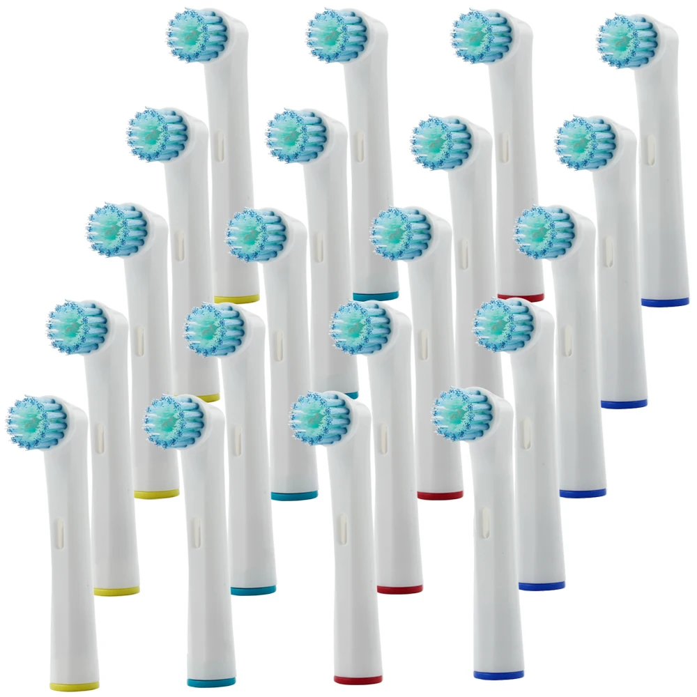 

20 Pcs Electric Replacement Toothbrush Heads for Oral-B Compatible with Power/Pro health/Triumph/3D Excel/Dual Clean vitality