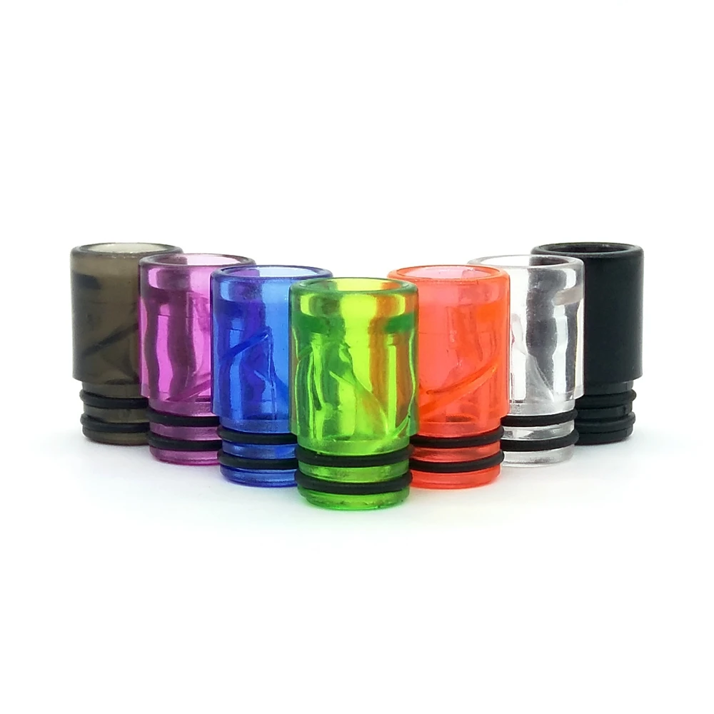 5Pcs 510 Drip Tip Resin Mouthpiece Vape Fit For Joyetech Ego AIO kit All in one kit Electronic
