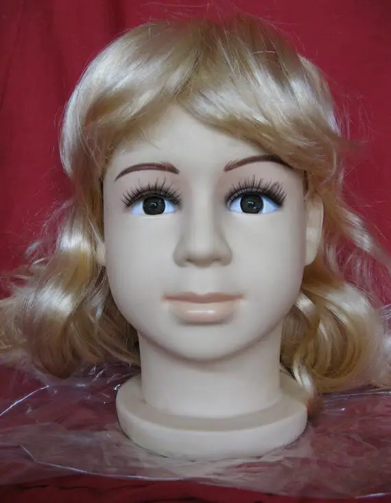 dummy head,baby head mannequin for sale doll,plastic mannequin hair