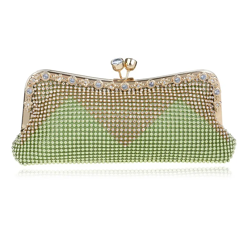 Yingmi Для женщин день сцепления Вечерние сумки бриллиантами из бисера мягкая цепочка Shouler сумка Свадебные Сумки