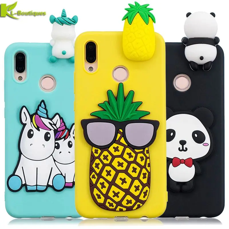 

Huawei P20 Lite Case on for Huawei P20 Lite P 20 Pro Cover Fundas Cartoon 3D Doll Toys Candy Soft TPU Silicone Phone Cases Coque