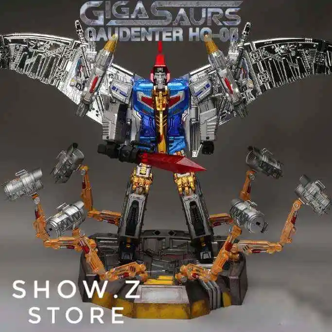 

[Show.Z Store] Gigapower GP HQ-05R Gaudenter Swoop Blue Chrome Version Transformation Action Figure