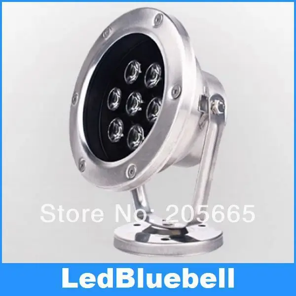 12 V 7 W LED Sualtı Işık açık ayağı lamba çeşme ışık Geçirmez IP68 firefly ışık projektör