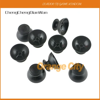 

ChengChengDianWan 10pcs 50pcs 120pcs Black big Hole Joystick Cap Thumbstick for Wii U Controller