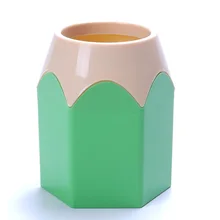 Popular Creative Pen Vase Pencil Pot Makeup Brush Holder Stationery Desk Tidy New Design Container Gift Free Shipping