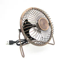 Portable 4 Inch USB Cooling Fan Small 4 Blades Desk USB Cooler Super Mute Silent Mini
