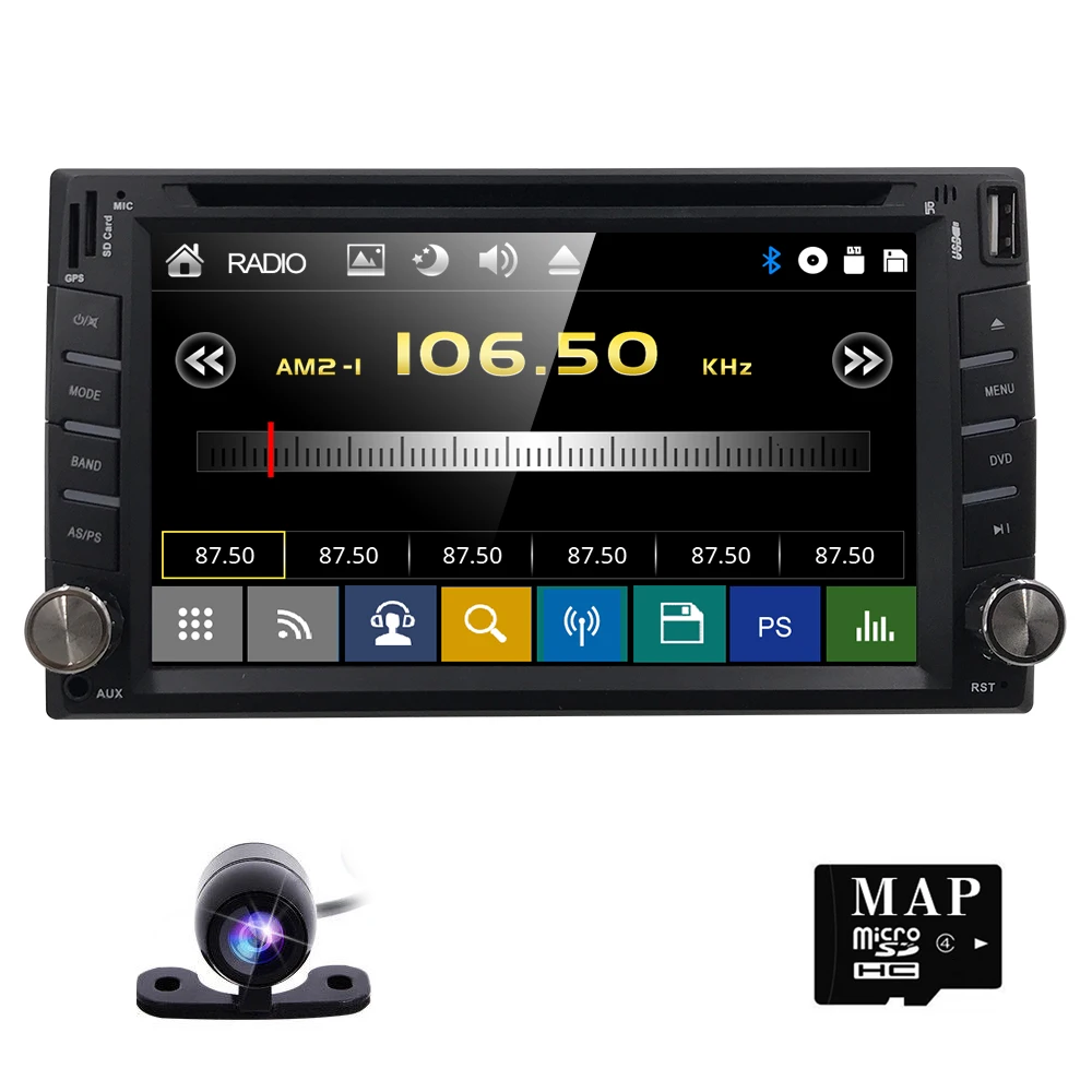 

6.2"Autoradio 2 din GPS Head Unit For Nissan xtrail Juke qashqai Multimedia Universal Car DVD Player Stereo Audio Tape Recorder