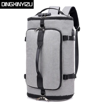 

DINGXINYIZU New Men Backpacks Computer Travel Bag Large Capacity Anti-theft Multifunctional Waterproof Backpack Male Luggage Bag