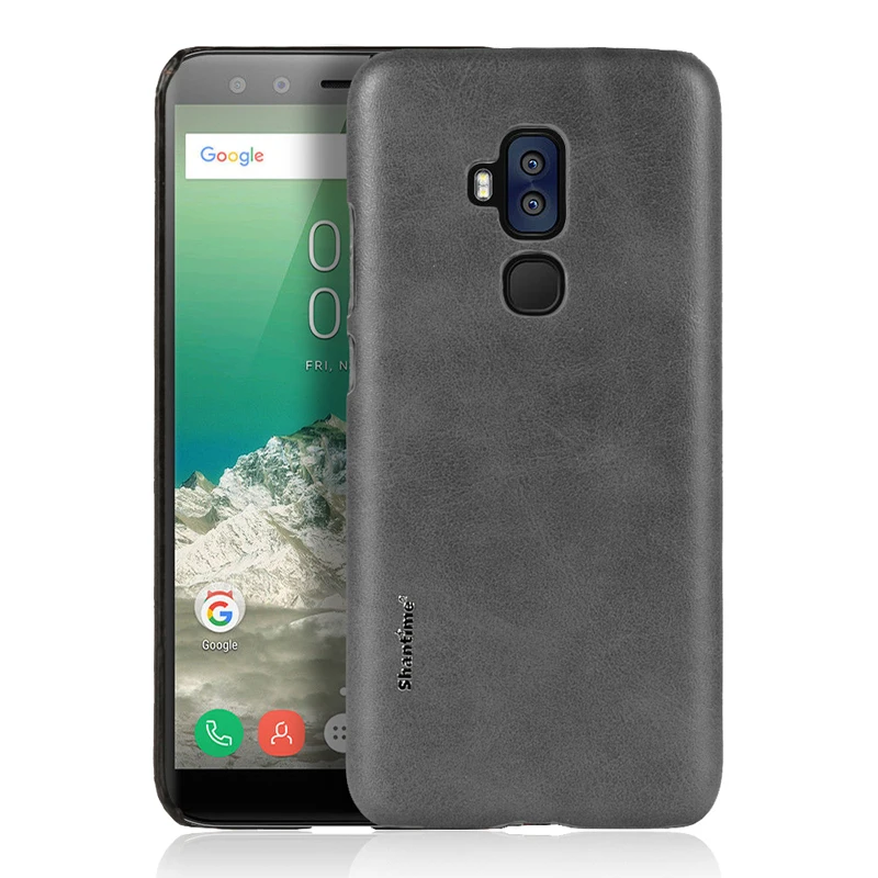 Для Blackview S8 чехол для Blackview S8 бизнес-чехол для Blackview S8 кожаный чехол Blackview чехол для телефона - Цвет: GRAY