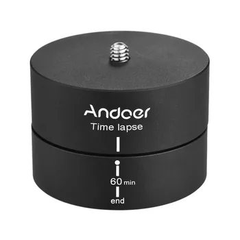 

Andoer tripod 360 Degrees Panning Rotating Time Lapse Stabilizer Tripod Adapter for Gopro DSLR