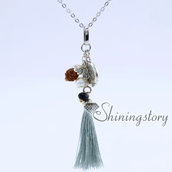 

tree of life necklace with tassel single real freshwater pearl necklace yoga jewelry wholesale yoga inspired jewelry