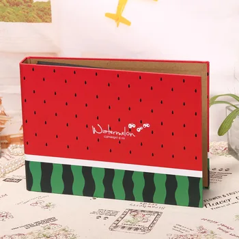

Cartoon Watermelon Pattern 10 Inch Photo Album Photos Children Gift Family Memory Record Album Handmade Sticky Type Scrapbooking