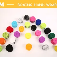 3m 2 шт./упакт. Хлопок кик боксерский бандаж на запястье ремешки спортивные Санда Тхэквондо перчатки обертывания бандаж Муай Тай
