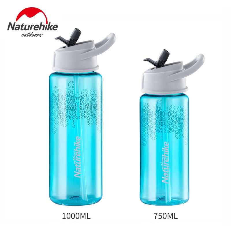 NatureHike Спортивная бутылка для воды, велосипедная Спортивная бутылка для бега, Походов, Кемпинга, портативный чайник 750 мл, 1000 мл