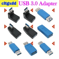 תואר זווית cltgxdd זווית ישרה USB3.0 בבוקר עד AF L צורה מתאם ממיר USB 3.0 זכר לנקבה 90/180 תואר Plug דאון Connector (1)
