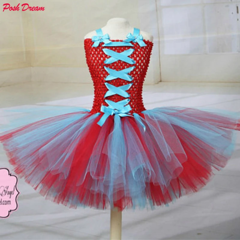 

POSH DREAM Princess Sweet Candy Girl Birthday Tutu Dress Child Kids Cute Flower Bow Candy Cake Cosplay Tulle Tutu Dresses