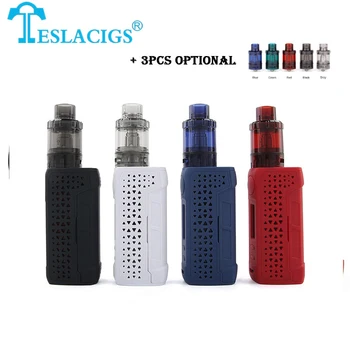 

Original Tesla WYE II 86W TC Kit with 4ml Citrine 24 Tank Max 86W Power by 18650 battery Telsa Box Mod Kit vs Drag 2 / Shogun