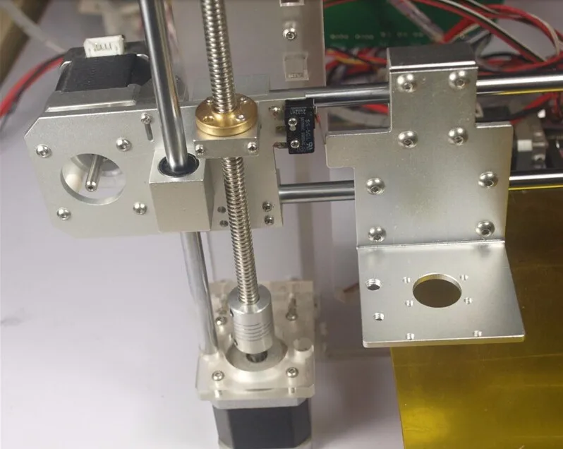 Модернизированный Prusa i3 3d принтер части алюминиевый сплав все металлические X каретки+ X конец холостого хода+ X конец двигателя hold kit(без двигателя