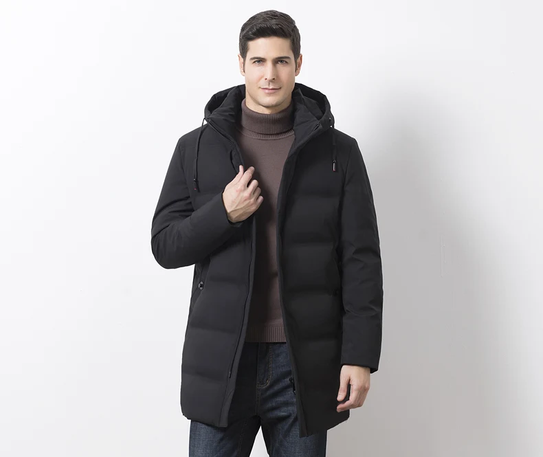 2018 High Quality 90% White Duck Thick Down Jacket men coat Snow parkas male Warm Brand Clothing winter Down Jacket Outerwear (6)