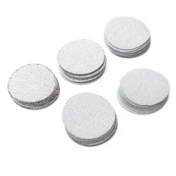 

2inch 50mm Sanding Discs Hook and Loop Pack of 50 mixed 80 120 180 240 400 Grits
