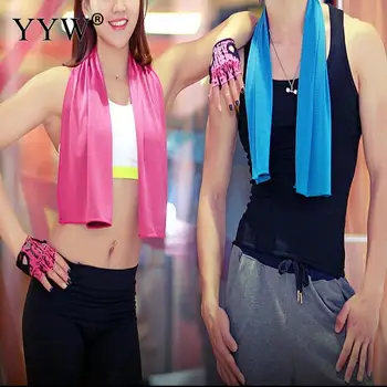 

Unisex Outdoor Sport Cooling Ice Sport Towel Instant Cooling Towel For Fitness Toalla Hip-Hop Yoga Swim Travel Gym Chill Towels
