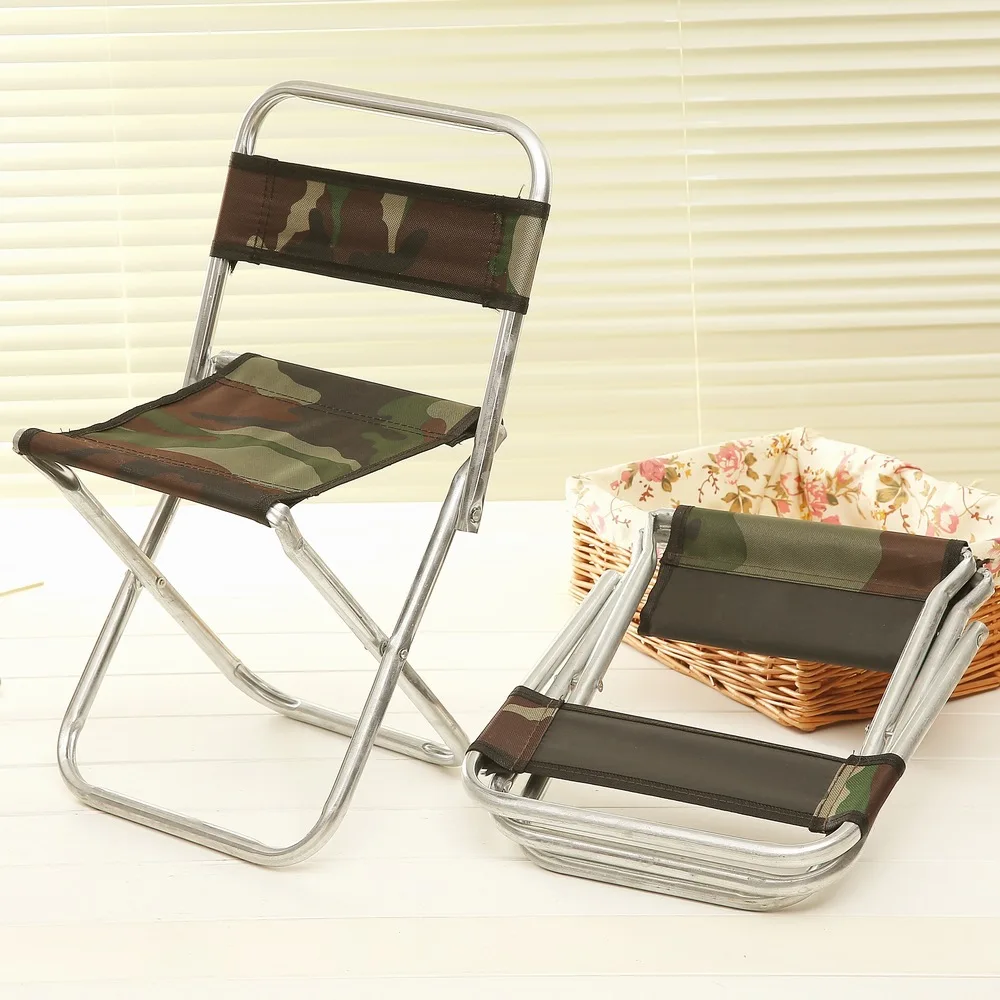 Складной стул на открытом воздухе быстрое сиденье портативный для рыбалки супер