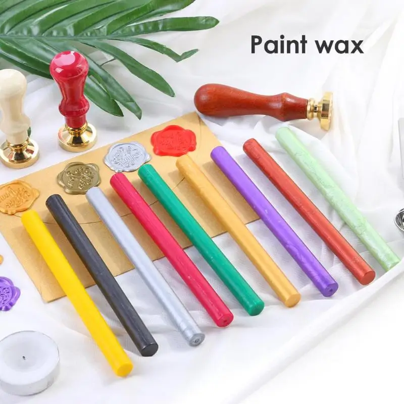 

Multicolor Retro Sealing Wax Stick for Wedding Invitations Seal Stamp Bar