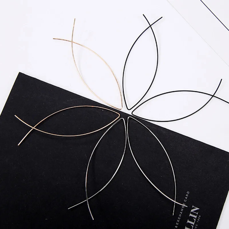 MISM-1-Pair-Earrings-Korea-Style-Irregular-Lines-Simple-Shape-Elegant-Eardrop-Personality-Dangler-Jewelry-Accessories
