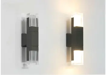 

SNYAK Acrylic COB Outdoor LED Porch Wall Light Creative Aluminum Waterproof Villa Garden Corridor Balcony Wall Light AC85-265V