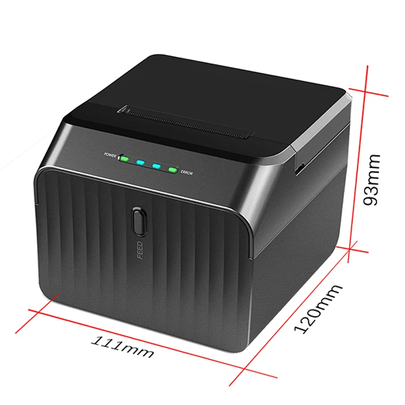 Milestone 58mm Mini USB POS Receipt Thermal Printer Bill Machine For Supermarket MHT P58 3
