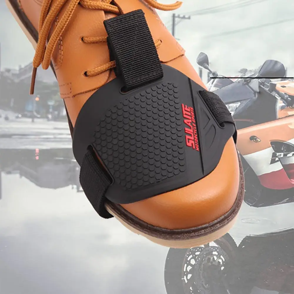 

shoe cover Free shipping Stronger Rubber Motorcycle Gear Shifter Shoe Boots Protector Shift Motorbike Boot Cover Protective Gear