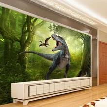 Beibehang лес динозавры джунгли Детская комната фон украшенный 3D обои papel де parede papel Настенные обои