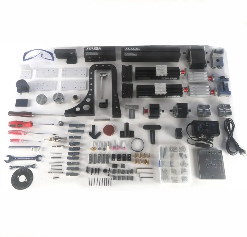 Токарный станок Thefirsttool TZ10000MG 10 в 1 DIY BigPower мини токарный для металла 60 Вт 12000r/мин