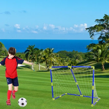 

Portable Detachable Kids Large Football Goal Soccer Door Set for Sports