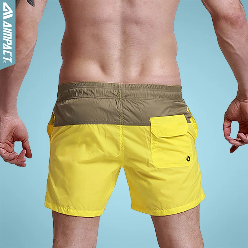 Aimpact Fashion Summer Sexy Beach Men S Shorts Leisure Lining Liner Men