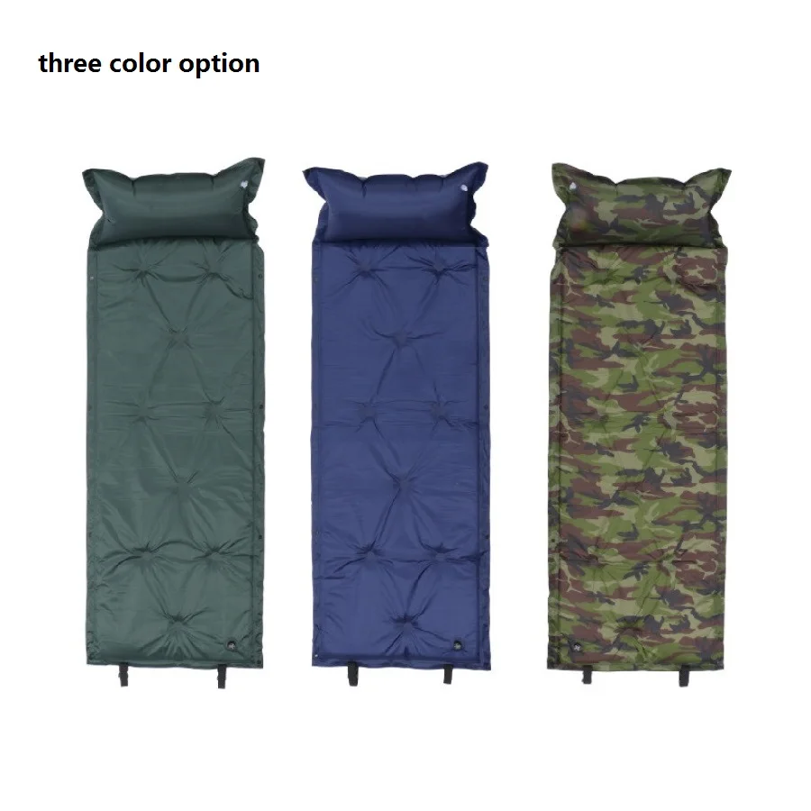 

Inflatable Outd Outdoor Camping Mat Foldingoor Camping Mat Self Inflating Air Mattress Sleeping Pad Air Bed Joinable With Pillow