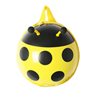 Kids Backpacks Mini Ladybug 3D Cartoon Printed School Bag Boy Girl Bag Kids Baby Bags for Kindergarten Cool Children Present - Цвет: Yellow