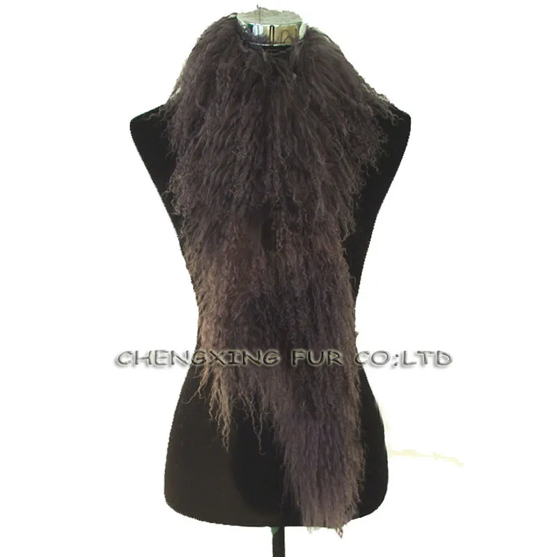 CX-S-02E для женщин, высокое качество, последняя мода, дизайн, настоящий Тибетский овечий мех, шарф~ лучший подарок для девочек~ Прямая