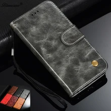 Кожаный чехол-книжка в стиле "Ретро чехол для планшета Lenovo samsung Galaxy M10 M20 S10 плюс S10e S9 S8 S7 S6 край S5 A20 A30 A50 чехол для телефона держатель для карт